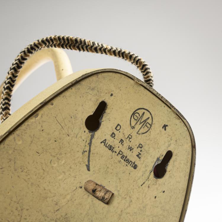 Bild 4 zu Objekt, Table- / wall light'Tastlicht', c. 1932, Marianne Brandt (attributed), Ruppelwerke, Gothaer Metallwarenfabrik, 161C 478