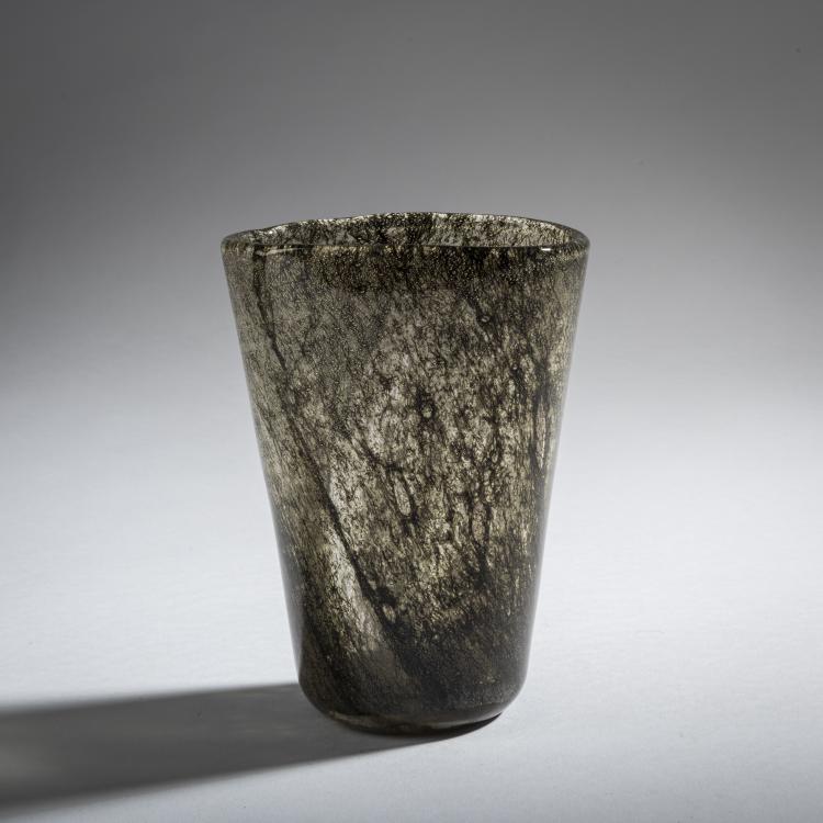 Hauptbild zu Objekt, Vase 'Crepuscolo', 1938, Ercole Barovier, Barovier & C., Murano, 161B 285