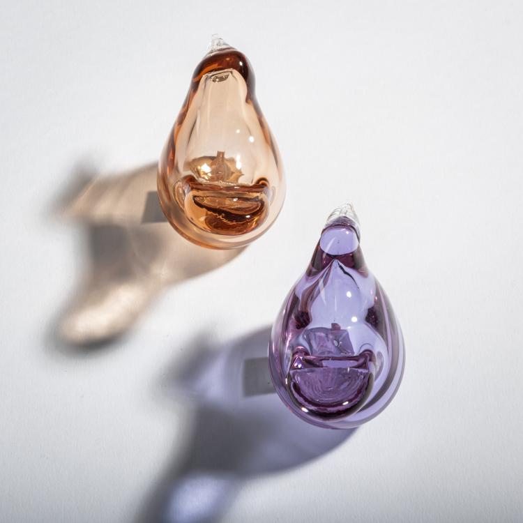 Bild 3 zu Objekt, Two flycatcher 'Sieppo', 1972-78, Oiva Toikka, Nuutaj&auml;rvi, Notsj&ouml;; Arabia, Helsinki, 161D 811