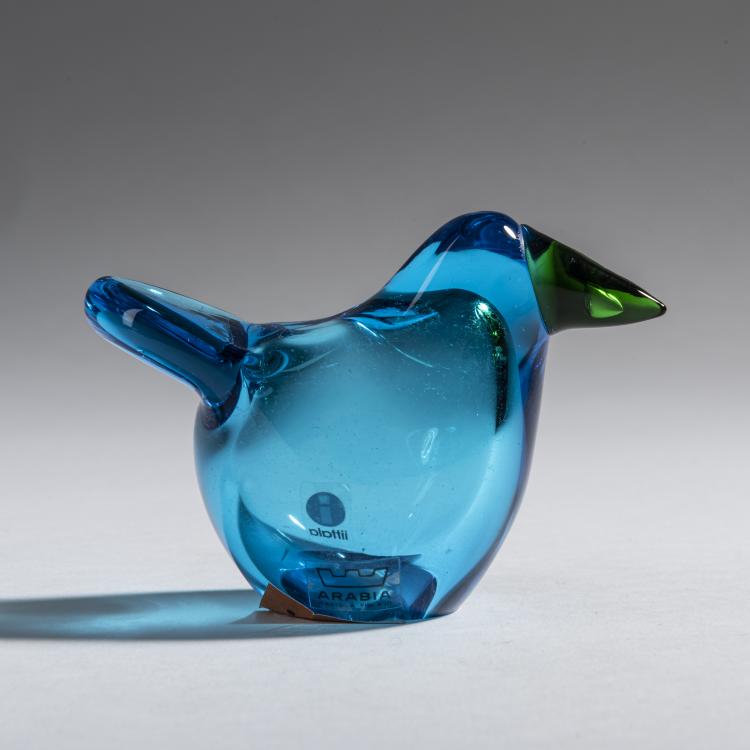 Hauptbild zu Objekt, Flycatcher 'Sieppo', 1972-78, Oiva Toikka, Nuutaj&auml;rvi, Notsj&ouml;; Arabia, Helsinki, 161D 812