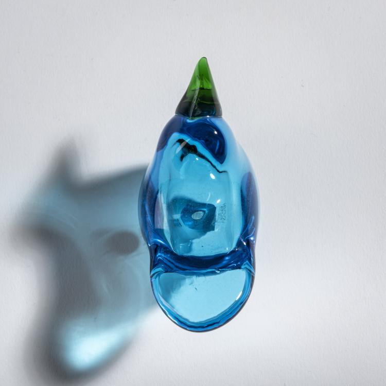 Bild 2 zu Objekt, Flycatcher 'Sieppo', 1972-78, Oiva Toikka, Nuutaj&auml;rvi, Notsj&ouml;; Arabia, Helsinki, 161D 812