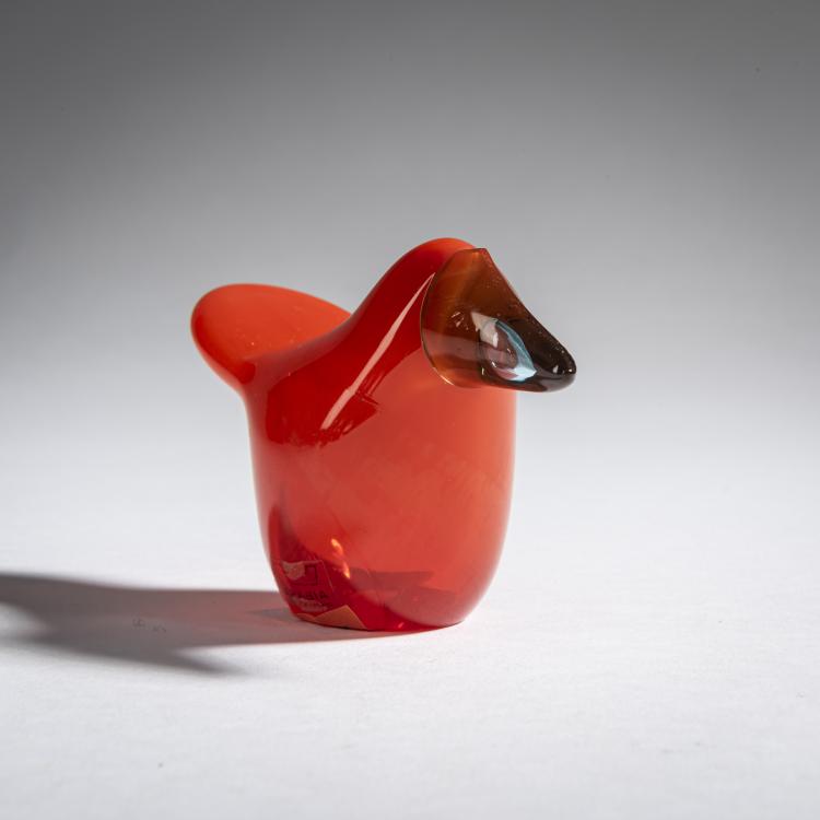 Bild 1 zu Objekt, Flycatcher 'Sieppo', 1972-78, Oiva Toikka, Nuutaj&auml;rvi, Notsj&ouml;; Arabia, Helsinki, 161D 814