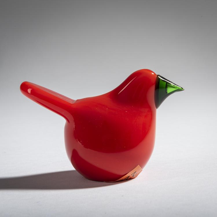 Hauptbild zu Objekt, Flycatcher 'Sieppo', 1972-78, Oiva Toikka, Nuutaj&auml;rvi, Notsj&ouml;; Arabia, Helsinki, 161D 815