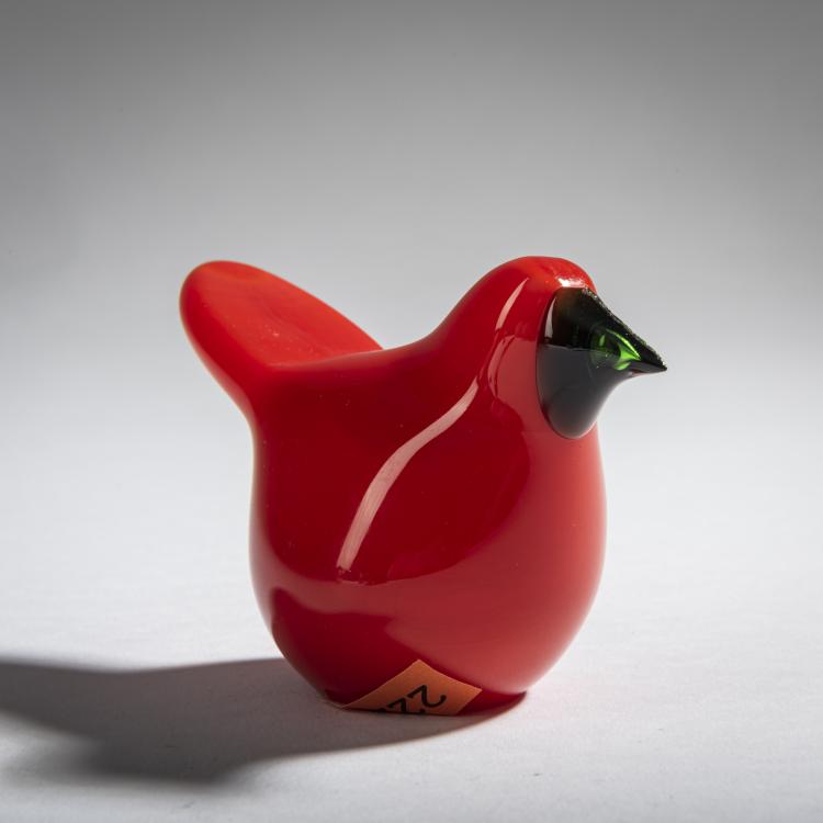 Bild 1 zu Objekt, Flycatcher 'Sieppo', 1972-78, Oiva Toikka, Nuutaj&auml;rvi, Notsj&ouml;; Arabia, Helsinki, 161D 815