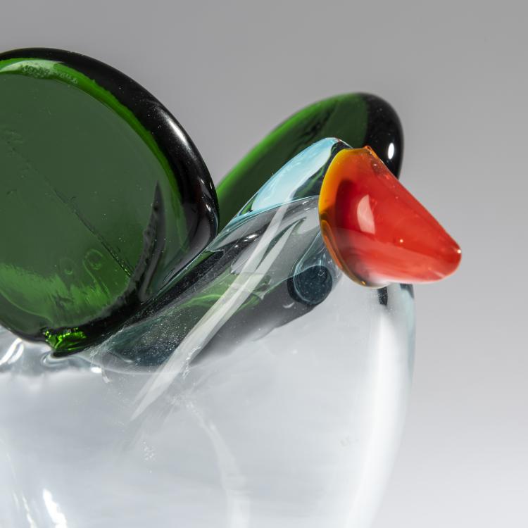 Bild 2 zu Objekt, Flycatcher 'Sieppo', 1972-78, Oiva Toikka, Nuutaj&auml;rvi, Notsj&ouml;; Iittala, Kalvola, 161D 820