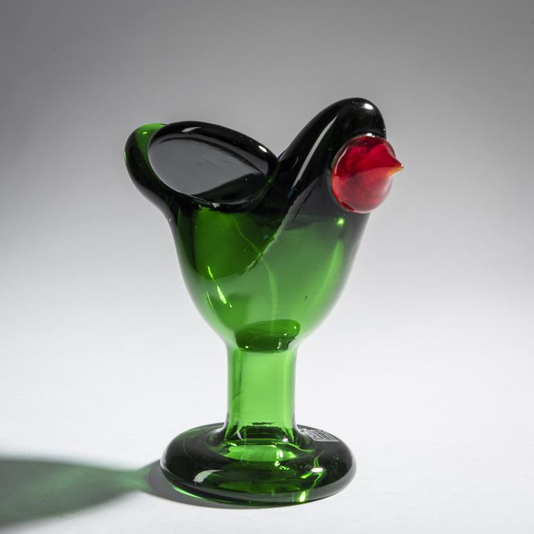 Bild 1 zu Objekt, Flycatcher 'Sieppo', 1972-78, Oiva Toikka, Nuutaj&auml;rvi, Notsj&ouml;; Arabia, Helsinki, 161D 822