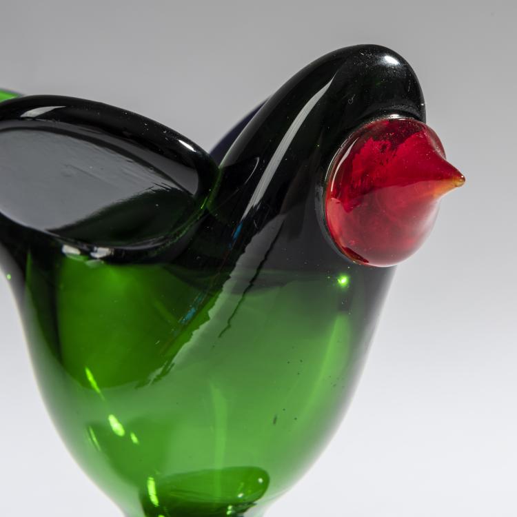 Bild 2 zu Objekt, Flycatcher 'Sieppo', 1972-78, Oiva Toikka, Nuutaj&auml;rvi, Notsj&ouml;; Arabia, Helsinki, 161D 822