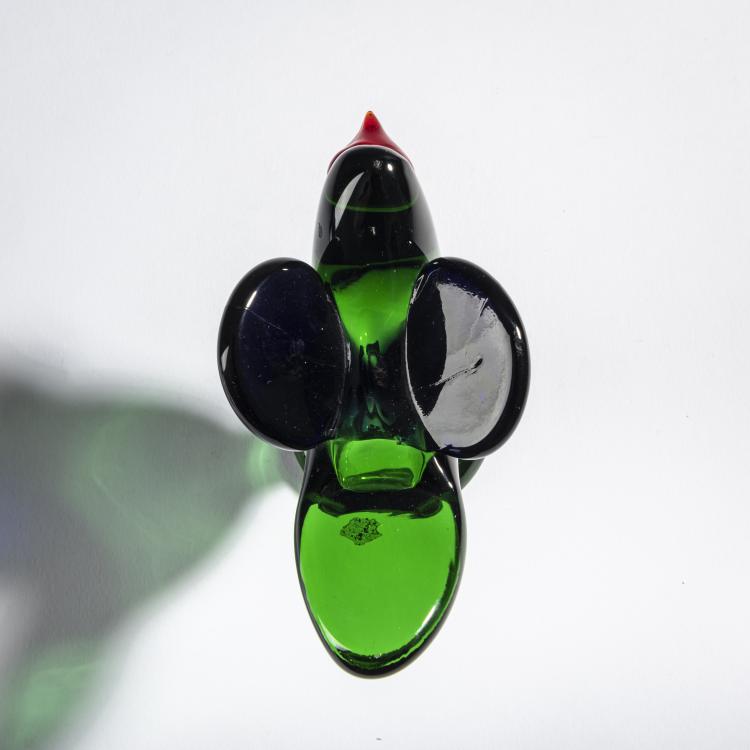 Bild 3 zu Objekt, Flycatcher 'Sieppo', 1972-78, Oiva Toikka, Nuutaj&auml;rvi, Notsj&ouml;; Arabia, Helsinki, 161D 822