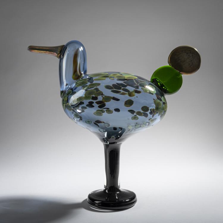 Bild 3 zu Objekt, 'Kiikkuri', 1995, Oiva Toikka, Nuutaj&auml;rvi, Notsj&ouml;; Iittala, Kalvola, 161D 900