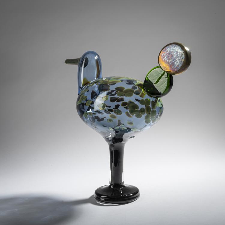 Bild 4 zu Objekt, 'Kiikkuri', 1995, Oiva Toikka, Nuutaj&auml;rvi, Notsj&ouml;; Iittala, Kalvola, 161D 900