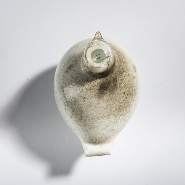 Bild 3 zu Objekt, Schneehuhn 'Riekko', 1981, Oiva Toikka, Nuutaj&auml;rvi, Notsj&ouml;; Iittala, Kalvola, 161D 824