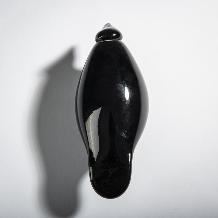 Bild 2 zu Objekt, Kr&auml;he 'Varis', 1981-98, Oiva Toikka, Nuutaj&auml;rvi, Notsj&ouml;; Iittala, Kalvola, 161D 829