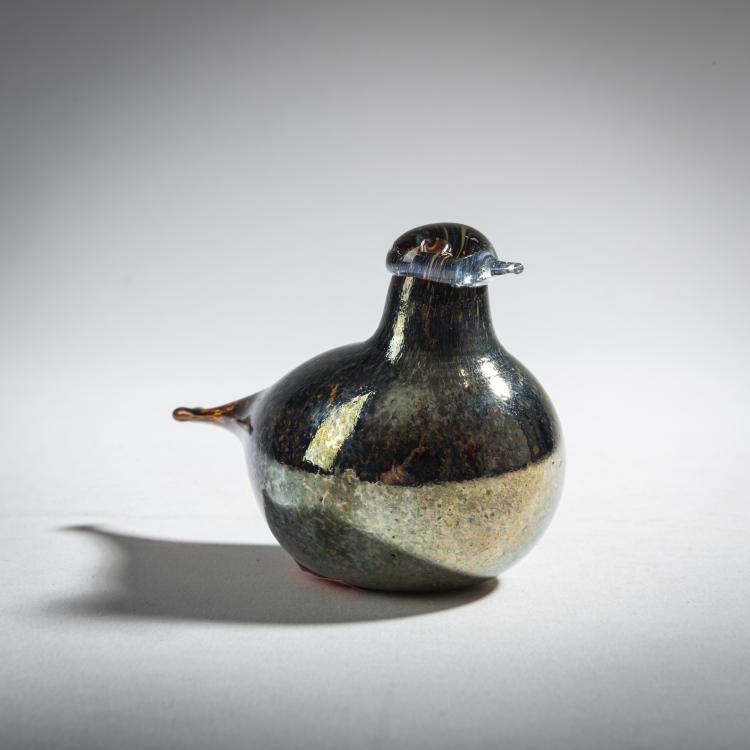 Bild 1 zu Objekt, Goldcrest 'Hohtohippi&auml;inen', 2000, Oiva Toikka, Nuutaj&auml;rvi, Notsj&ouml;; Iittala, Kalvola, 161D 957