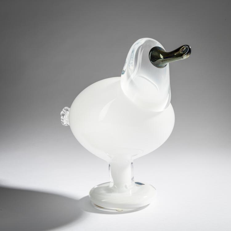 Bild 1 zu Objekt, Dreizehenm&ouml;we 'Kajava', 1983-94, Oiva Toikka, Nuutaj&auml;rvi, Notsj&ouml;, 161D 831