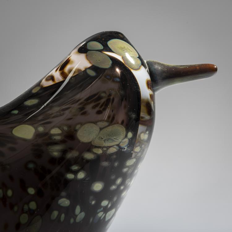 Bild 2 zu Objekt, Singdrossel 'Laulurastas', 1984-86, Oiva Toikka, Nuutj&auml;rvi, Notsj&ouml;; Iittala, Kalvola, 161D 835