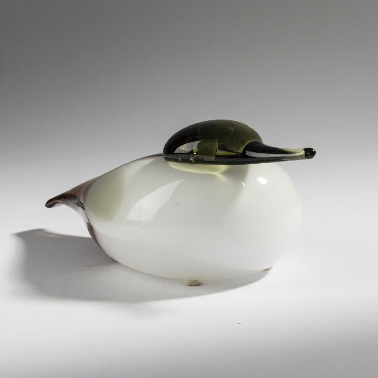 Bild 1 zu Objekt, Eidererpel 'Haahka', 1986-94, Oiva Toikka, Nuutaj&auml;rvi, Notsj&ouml;; Iittala, Kalvola, 161D 837