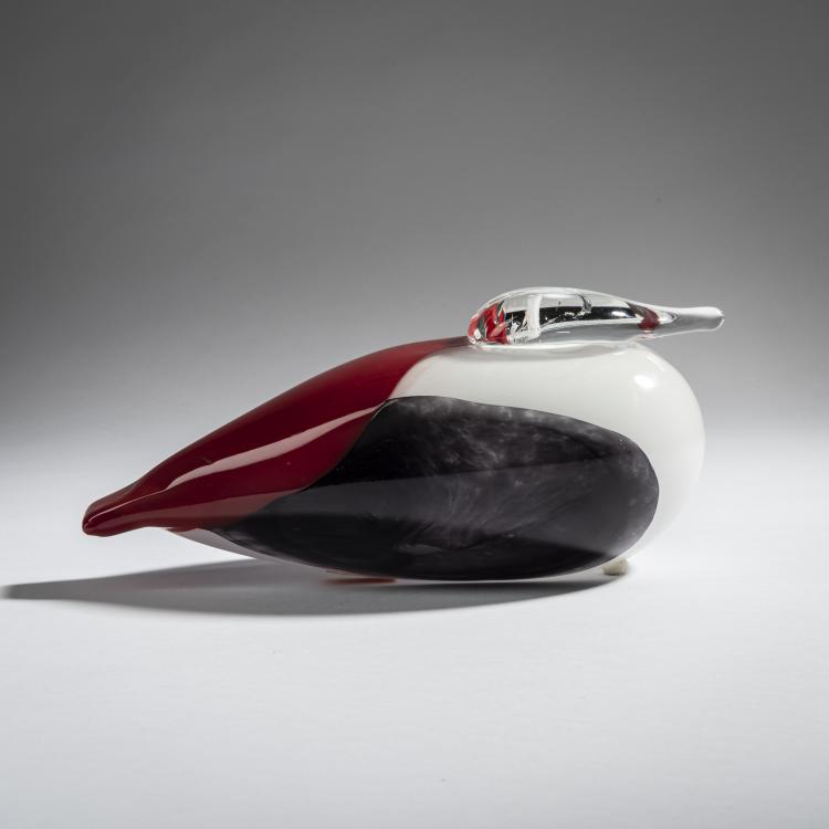 Hauptbild zu Objekt, Eiderente 'Haahkatar', 1986-94, Oiva Toikka, Nuutaj&auml;rvi, Notsj&ouml;; Iittala, Kalvola, 161D 838