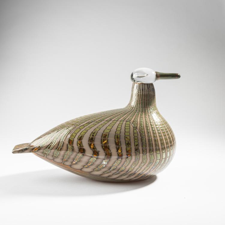 Hauptbild zu Objekt, Wild goose 'Villihanhi', 1987-90, Oiva Toikka, Nuutaj&auml;rvi, Notsj&ouml;; Iittala, Kalvola, 161D 840