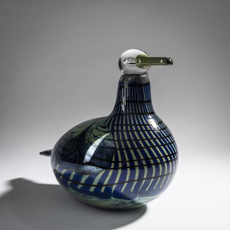 Bild 1 zu Objekt, Wildgans 'Villihanhi', 1987-90, Oiva Toikka, Nuutaj&auml;rvi, Notsj&ouml;, 161D 841