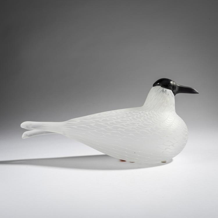 Hauptbild zu Objekt, Lachm&ouml;we 'R&auml;ysk&auml;', 1988-92, Oiva Toikka, Nuutaj&auml;rvi, Notsj&ouml;; Iittala, Kalvola, 161D 845