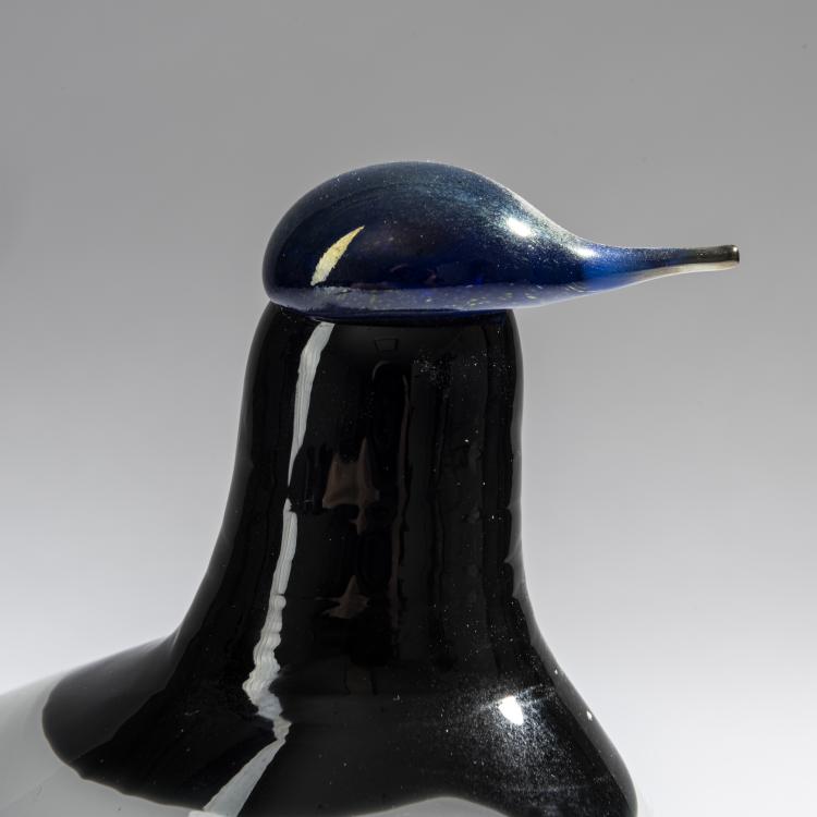 Bild 2 zu Objekt, Elster 'Harakka', 1990-94, Oiva Toikka, Nuutaj&auml;rvi, Notsj&ouml;; Iittala, Kalvola, 161D 848