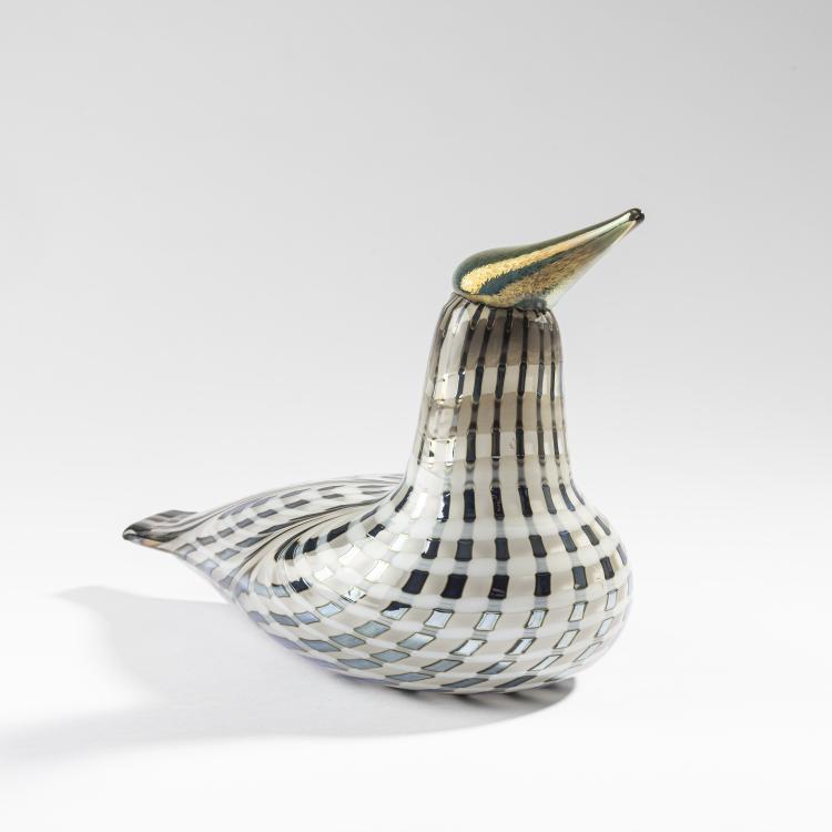 Bild 1 zu Objekt, Prachttaucher 'Kuikka', 1991-94, Oiva Toikka, Nuutaj&auml;rvi, Notsj&ouml;; Iittala, Kalvola, 161D 856