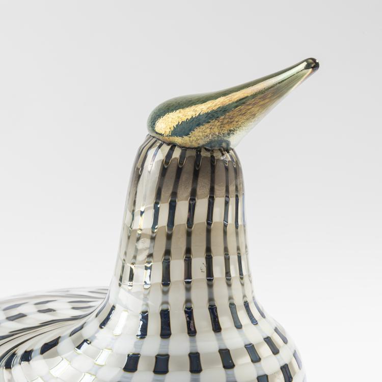 Bild 2 zu Objekt, Prachttaucher 'Kuikka', 1991-94, Oiva Toikka, Nuutaj&auml;rvi, Notsj&ouml;; Iittala, Kalvola, 161D 856