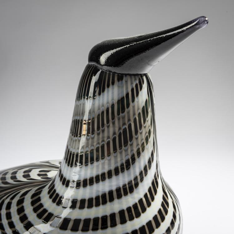 Bild 2 zu Objekt, Red-throated diver 'Kaakkuri', 1991-98, Oiva Toikka, Nuutaj&auml;rvi, Notsj&ouml;; Iittala, Kalvola, 161D 857