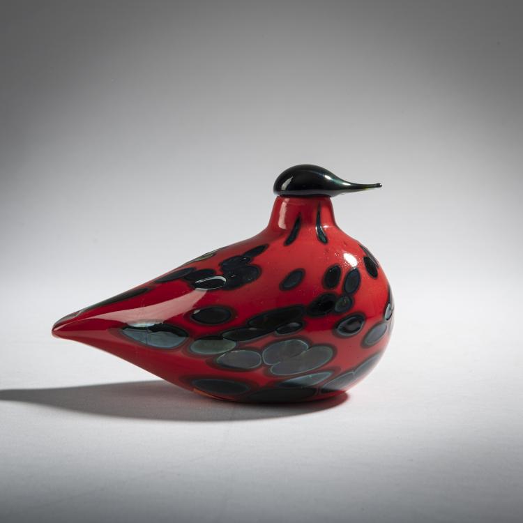 Bild 1 zu Objekt, Firebird 'Tulintti', 1991-95, Oiva Toikka, Nuutaj&auml;rvi, Notsj&ouml;; Iittala, Kalvola, 161D 858