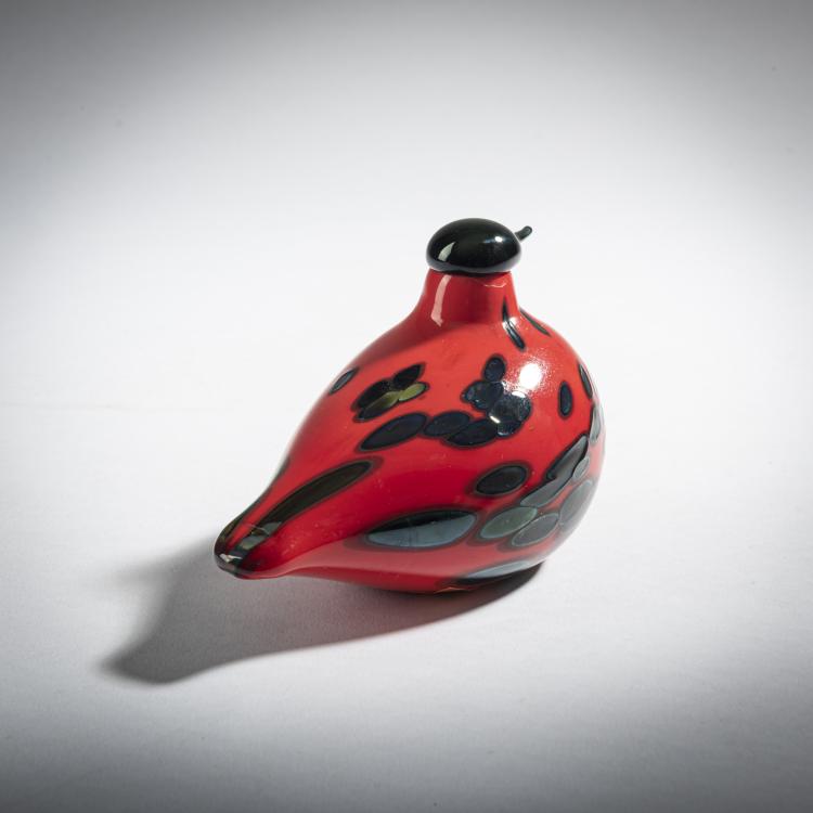 Bild 2 zu Objekt, Firebird 'Tulintti', 1991-95, Oiva Toikka, Nuutaj&auml;rvi, Notsj&ouml;; Iittala, Kalvola, 161D 858