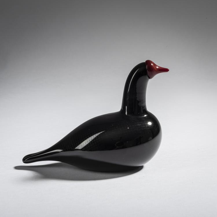 Hauptbild zu Objekt, Bald coot 'Nokikana', 1991-97, Oiva Toikka, Nuutaj&auml;rvi, Notsj&ouml;; Iittala, Kalvola, 161D 859