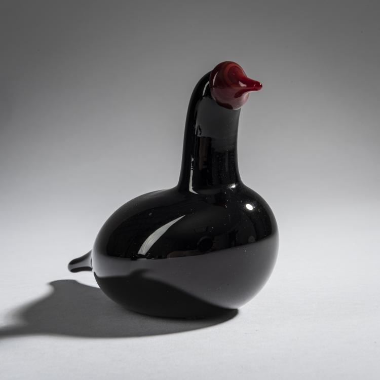 Bild 1 zu Objekt, Bald coot 'Nokikana', 1991-97, Oiva Toikka, Nuutaj&auml;rvi, Notsj&ouml;; Iittala, Kalvola, 161D 859