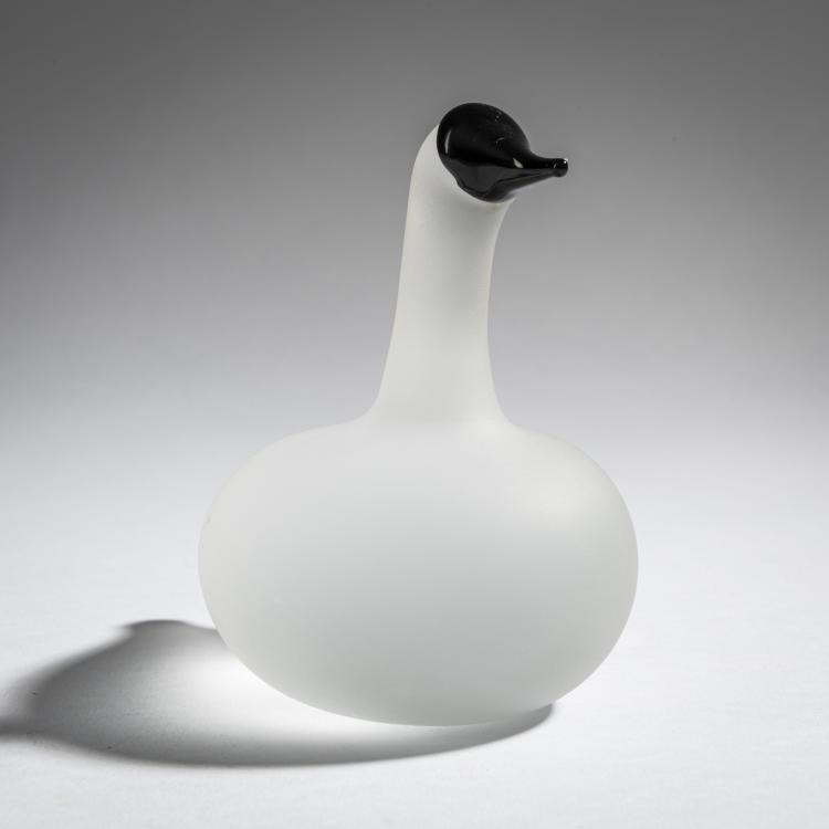 Bild 1 zu Objekt, Snow Goose 'Lumihani', 1991-97, Oiva Toikka, Nuutaj&auml;rvi, Notsj&ouml;; Iittala, Kalvola, 161D 860
