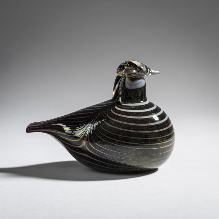Hauptbild zu Objekt, Nothern Duck 'Pikku Alli', 1991-97, Oiva Toikka, Nuutaj&auml;rvi, Notsj&ouml;; Iittala, Kalvola, 161D 864