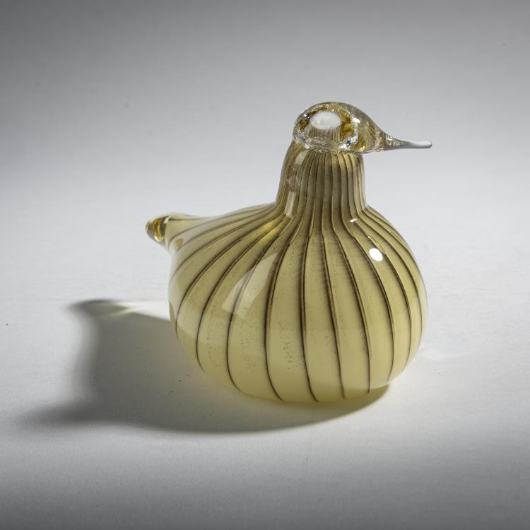 Bild 2 zu Objekt, Plover 'Kurmitsa', 1991-97, Oiva Toikka, Nuutaj&auml;rvi, Notsj&ouml;; Iittala, Kalvola, 161D 865
