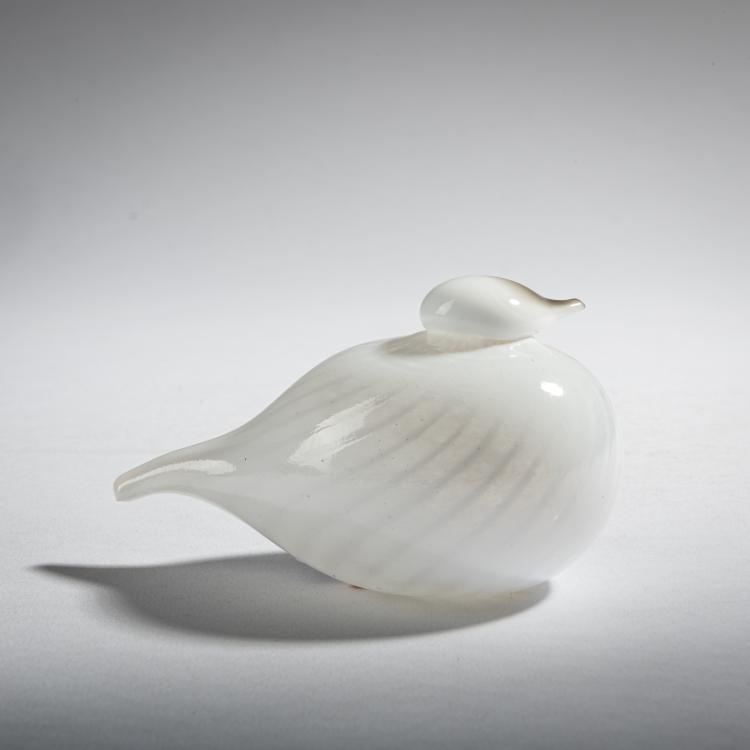 Hauptbild zu Objekt, Wren 'Peukaloinen', 1993-97, Oiva Toikka, Nuutaj&auml;rvi, Notsj&ouml;; Iittala, Kalvola, 161D 876