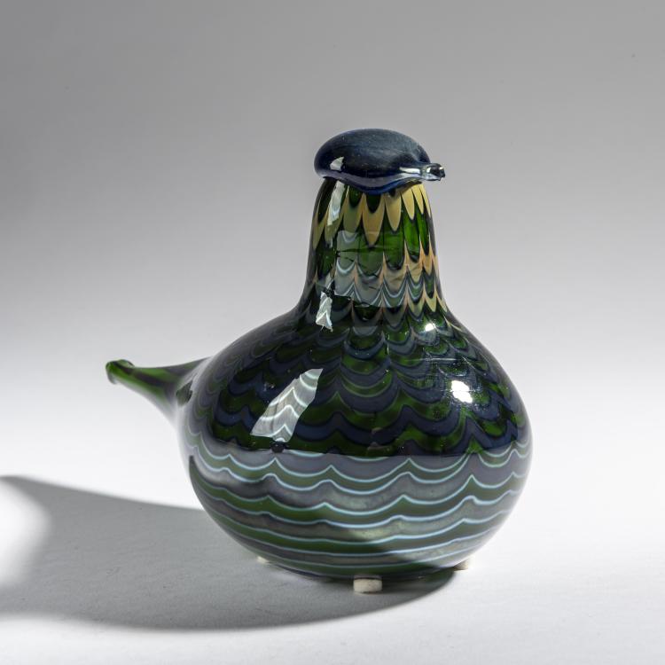 Bild 1 zu Objekt, 'Viitakana', 1993-98, Oiva Toikka, Nuutaj&auml;rvi, Notsj&ouml;; Iittala, Kalvola, 161D 878