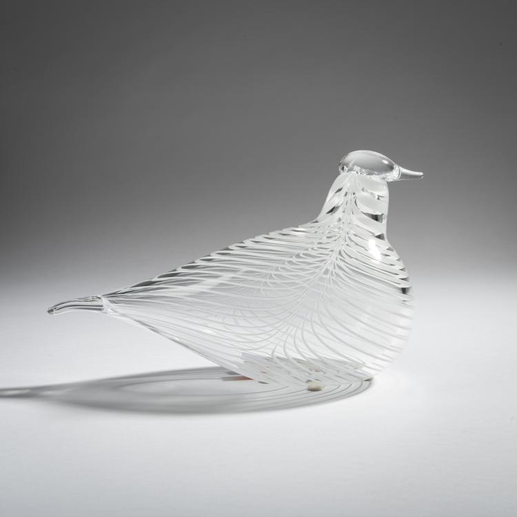 Hauptbild zu Objekt, Haselhuhn 'P&auml;lvipyy', 1993-2000, Oiva Toikka, Nuutaj&auml;rvi, Notsj&ouml;; Iittala, Kalvola, 161D 879