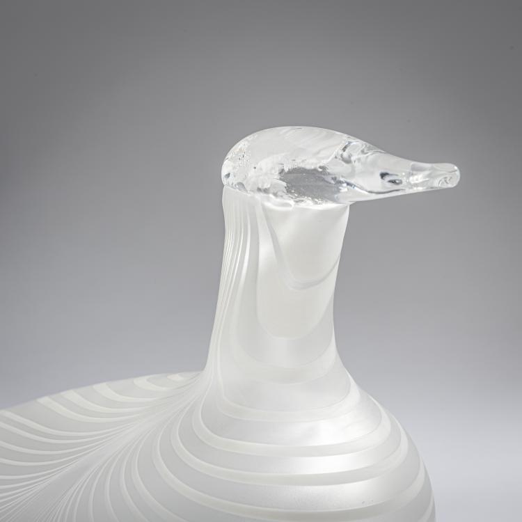 Bild 2 zu Objekt, Strandl&auml;ufer 'Valkoviklo', 1993, Oiva Toikka, Nuutaj&auml;rvi, Notsj&ouml;, 161D 871