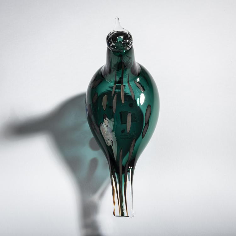 Bild 2 zu Objekt, Common snipe 'Pekkasiini', 1993, Oiva Toikka, Nuutaj&auml;rvi, Notsj&ouml;; Iittala, Kalvola, 161D 872