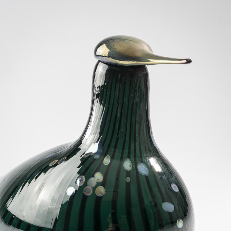 Bild 1 zu Objekt, Swamp curlew 'Suokuovi', 1993-94, Oiva Toikka, Nuutaj&auml;rvi, Notsj&ouml;; Iittala, Kalvola, 161D 880