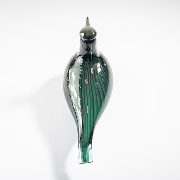 Bild 3 zu Objekt, Swamp curlew 'Suokuovi', 1993-94, Oiva Toikka, Nuutaj&auml;rvi, Notsj&ouml;; Iittala, Kalvola, 161D 880