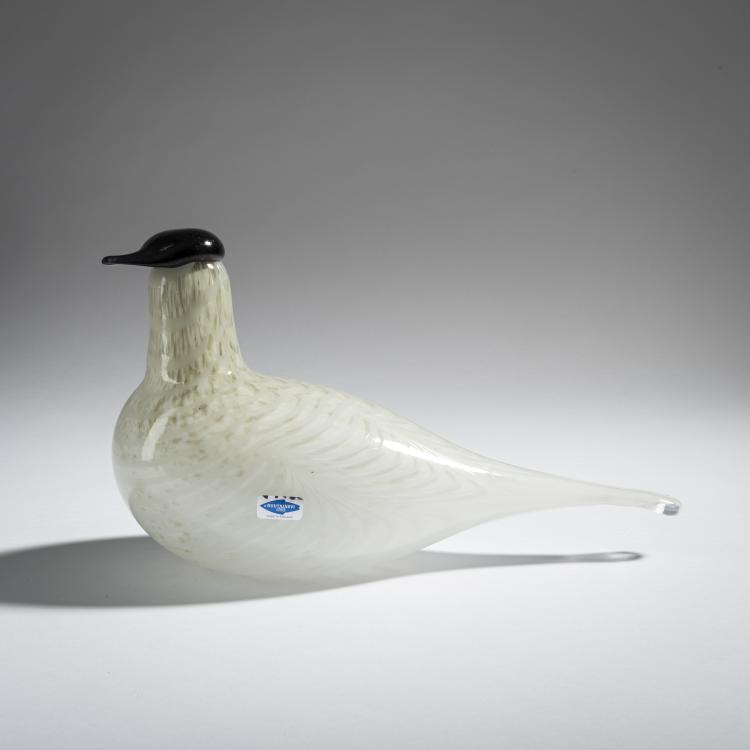 Hauptbild zu Objekt, Hohltaube 'Uuttukyyhky', 1993-97, Oiva Toikka, Nuutaj&auml;rvi, Notsj&ouml;; Iittala, Kalvola, 161D 881