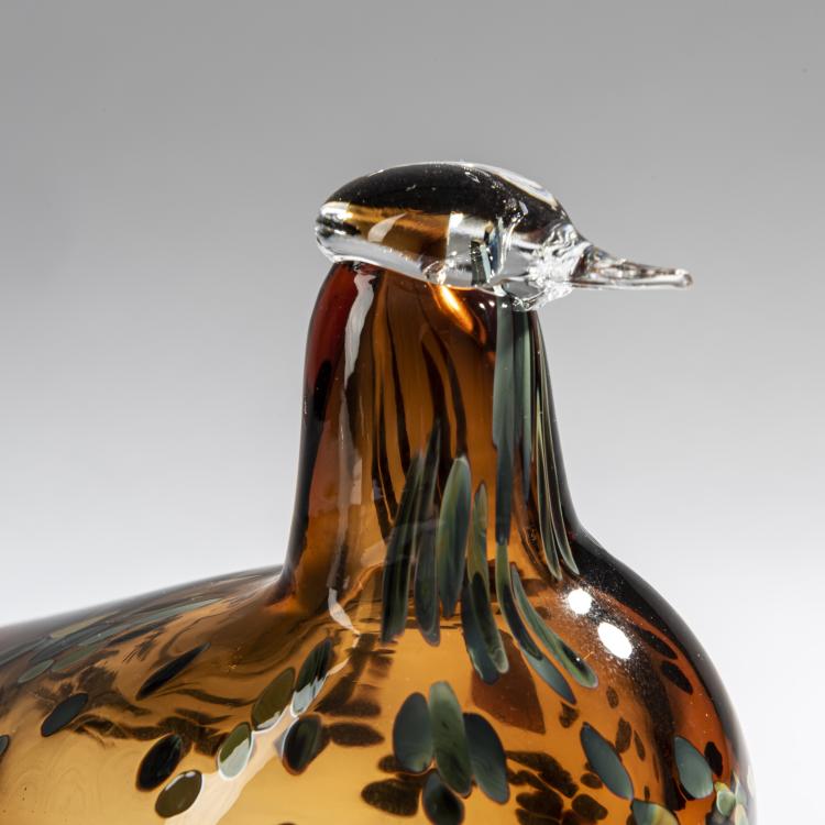 Bild 2 zu Objekt, Braune Bekassine 'Pekkasiini', 1994-96, Oiva Toikka, Nuutaj&auml;rvi, Notsj&ouml;; Iittala, Kalvola, 161D 892