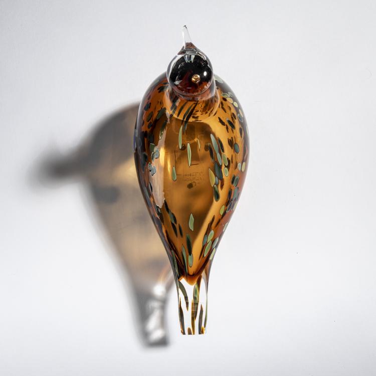 Bild 3 zu Objekt, Braune Bekassine 'Pekkasiini', 1994-96, Oiva Toikka, Nuutaj&auml;rvi, Notsj&ouml;; Iittala, Kalvola, 161D 892