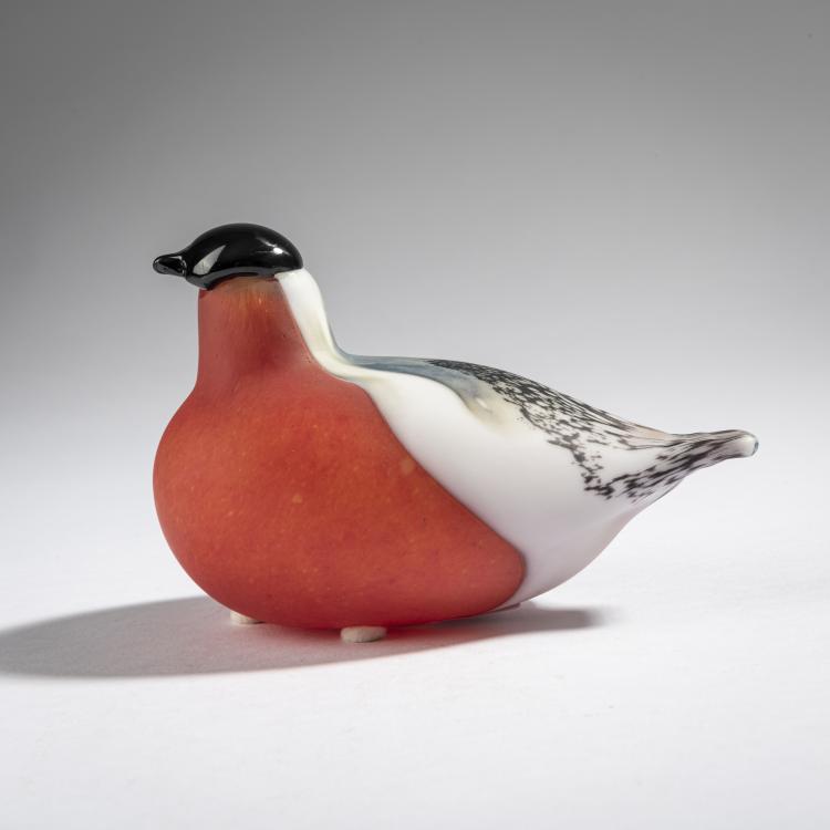 Hauptbild zu Objekt, Bulfinch 'Panatulkut', 1994, Oiva Toikka, Nuutj&auml;rvi, Notsj&ouml;; Iittala, Kalvola, 161D 883