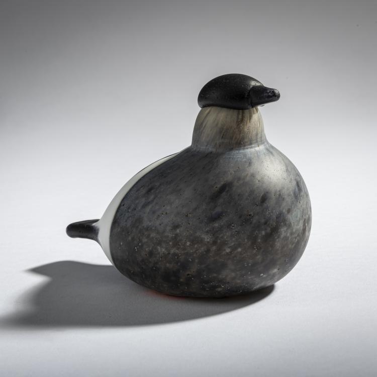 Bild 1 zu Objekt, Bullfinch 'Panatulkut', 1997, Oiva Toikka, Nuutaj&auml;rvi, Notsj&ouml;; Iittala, Kalvola, 161D 927