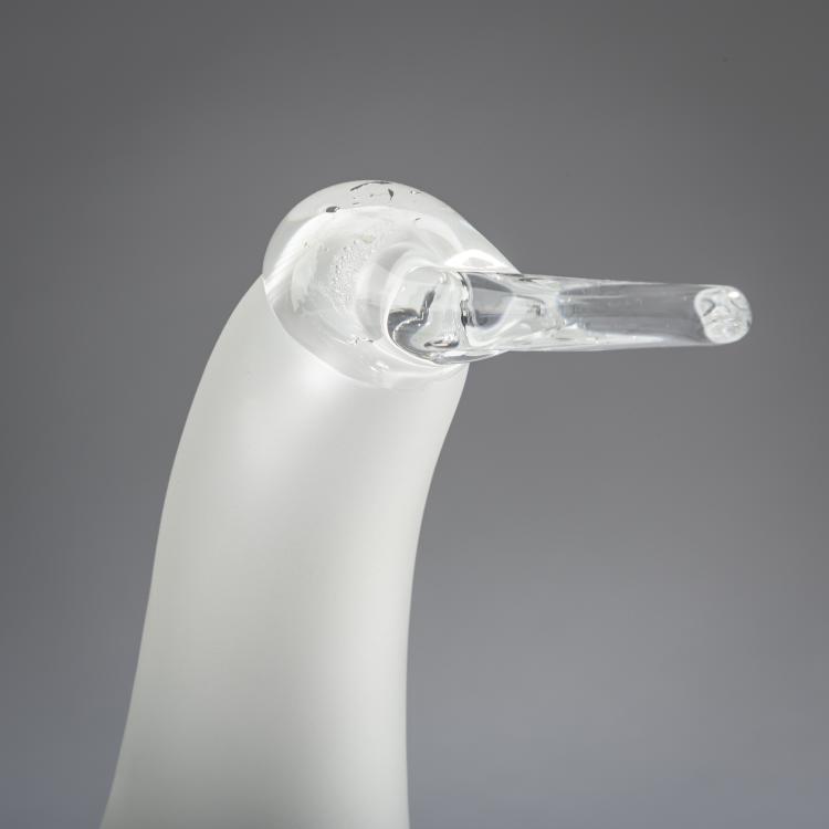 Bild 2 zu Objekt, Schwan 'Villijoutsen', 1994-2001, Oiva Toikka, Nuutaj&auml;rvi, Notsj&ouml;; Iittala, Kalvola, 161D 893