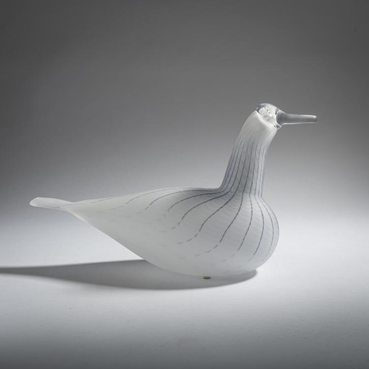 Hauptbild zu Objekt, Swan 'Villijoutsen', 1994-2001, Oiva Toikka, Nuutaj&auml;rvi, Notsj&ouml;; Iittala, Kalvola, 161D 894