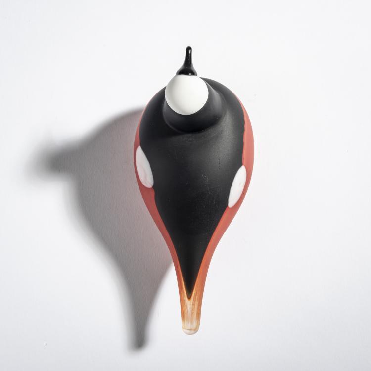 Bild 3 zu Objekt, Mountain redstart 'Vuorilepp&auml;lintu', 1994, Oiva Toikka, Iittala, Kalvola, 161D 884